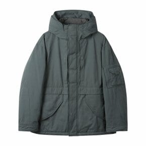 Green Oversized Fit Field Jacket_CWUAW24771GRD