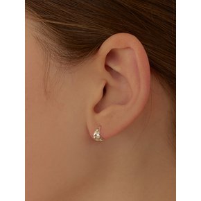 [연말 스페셜 6mm+10mm 진주귀걸이 증정][925 silver] Two teardrop fit earring