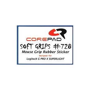 Corepad Soft Grips Logitech G PRO X 슈퍼라이트용 그립 1set 국내 Blue