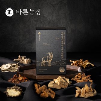  바른농장 프리미엄 천마 보약 흑염소 진액 효능 즙 엑기스 1포(30포) + 체험팩 1포