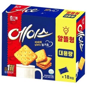 해태제과 에이스 알뜰형 대용량 436g (18봉입)