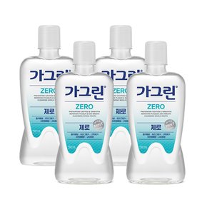 동아제약 가그린 제로 750ml x 4개 /구강청결제 가글