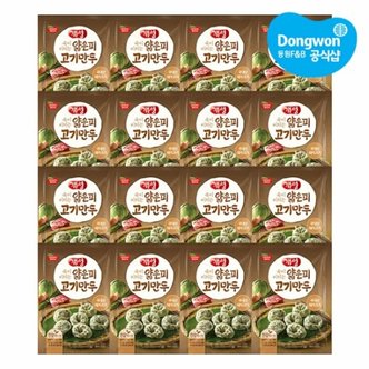 동원에프앤비 [동원] 개성얇은피 만두 400g x16봉 고기/김치