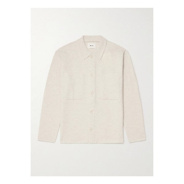 NN.07 조나스 6398 브러시드 메리노 울 오버셔츠 뉴트럴 46376663162896334