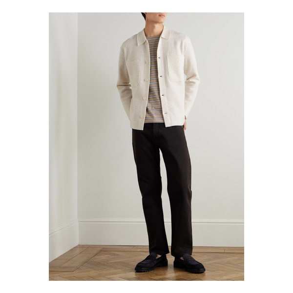 NN.07 조나스 6398 브러시드 메리노 울 오버셔츠 뉴트럴 46376663162896334