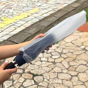 파우치 비닐가방 우산비닐 가방 장마철 필수템 패션잡화