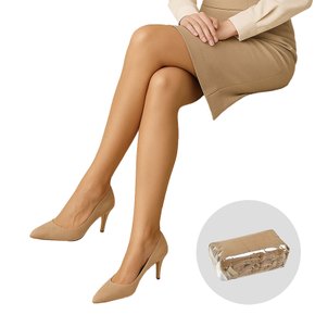 20D 컴포트 슬림핏 묶음스타킹 10개입 - 시스루 학생 승무원 직장인 데일리