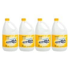 nobrand 깨끗한 락스 4.3L 4개