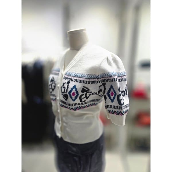 [여주점] 레터링 자카드 투웨이 워머니트 EQ4KL160