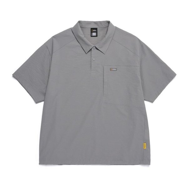 [부산점] N252MTS180 196 내셔널지오그래픽 프로즌큐브 반팔 카라티셔츠