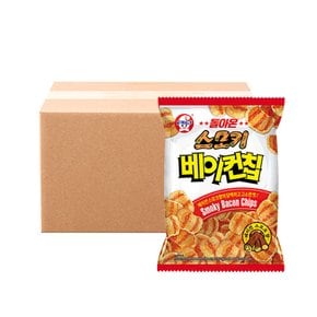 빙그레 스모키 베이컨칩 70g 16봉