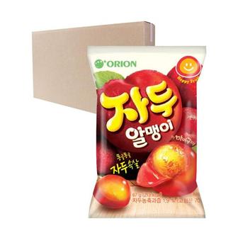  [박스]오리온 마이구미 자두알맹이 67g 40개 대용량 간식 과자 사무실 어린이집