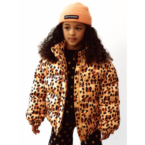 25FW 레오파드 하이엔드 웰론 푸퍼 패딩(BROWN)