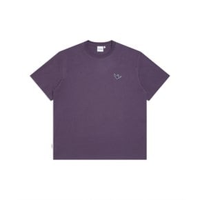 엔젤 와펜 반팔 티셔츠 - GRAPE Z265UST020