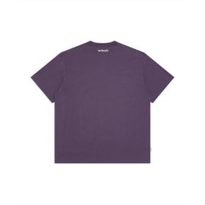 엔젤 와펜 반팔 티셔츠 - GRAPE Z265UST020