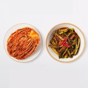 홍진경 더김치 포기김치 8kg+열무김치 2kg