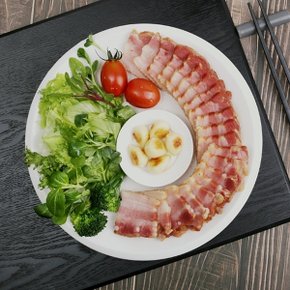 삼삼한 맛있는 훈제삼겹 바비큐500g