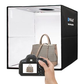 PULUZ LED 미니 스튜디오 포토박스 고광량 LED램프 셀프촬영 누끼컷