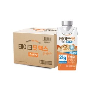  테이크핏 맥스 내몸에  핏한 단백질 고소한맛 250ml*24입