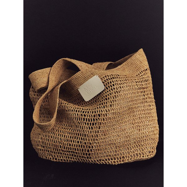 [단독] Evotte raffia bag_3color
