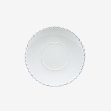 코스타노바 화이트펄 18cm 브래드접시