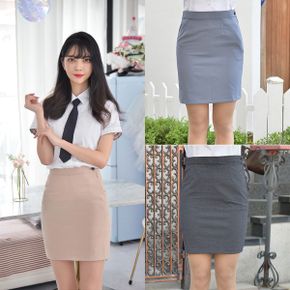 스판 하복 H라인 교복치마 9color SS 2XL_P323880083
