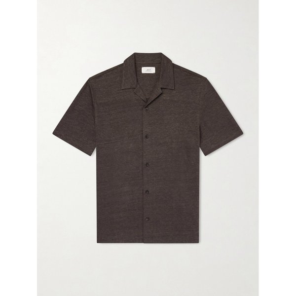 미스터 피 캠프 칼라 리넨 셔츠 46376663163004799