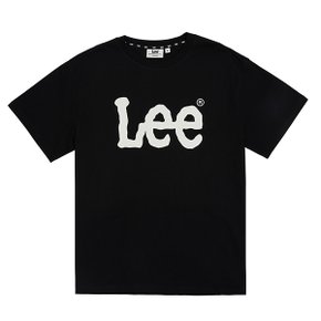 Lee 빅 트위치 로고 티셔츠 블랙 LE2402ST01BK