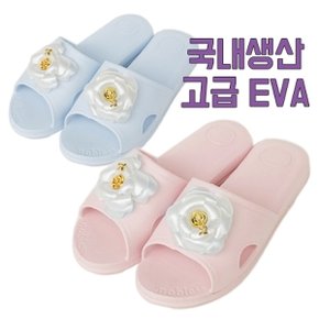 로맨틱플라워 EVA 꽃거실화 여성 여자 실내화