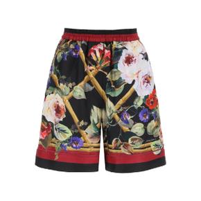 DOLCE & GABBANA 여성 rose garden pajama shorts Multicolor