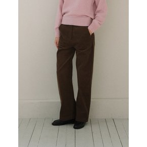 Corduroy straight pants (3colors)