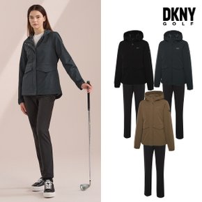 [비노출특가] [DKNY] 윈드컷 우븐셋업 여성 3컬러 택1