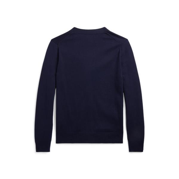 폴로 키즈 남아 8-18세 코튼 브이넥 카디건(CWPOSWEY6820386410)