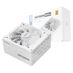 Segotep GM1000W 80PLUS GOLD 풀모듈러 ATX 3.1 (PCIE5.1) 파워 화이트 (ATX/1000W)