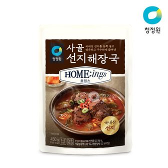  청정원 호밍스 사골선지해장국 450g x 4개