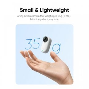 Insta360 GO3 (32GB) - 소형, 경량 액션 카메라 핸즈프리 POV, 어디서나