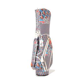 U GN GEOMETRIC PATTERN CADDIE BAG 블루 EVR LS3ZC12U BL