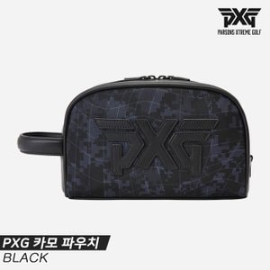  [카네정품]2023 PXG 카모(CAMO) 파우치[블랙][남여공용]