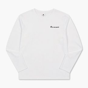 [르꼬끄]에센셜 베이직 긴팔티-QP323TRL81-OFF-WHITE[34556119]