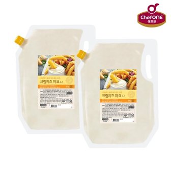  쉐프원 크림치즈마요소스 2kg x 2개