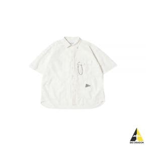 24SS CN Rip Ss Shirt - White (5744183166-030) (CN 반팔 셔츠)