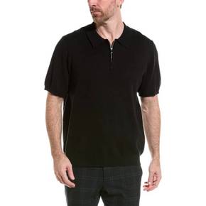 4852942 Elie Tahari Quarter-Zip Polo Shirt