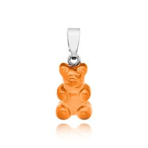 [크리스탈헤이즈 CRYSTAL HAZE] NOSTALGIA BEAR-FANTA-CLASSIC CONNECTOR SILVER 여성 참