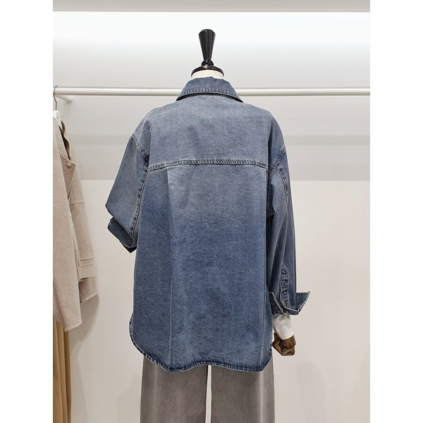 [파주점] 쥬크 주크 루즈핏 데님 셔츠​ V261PSC911