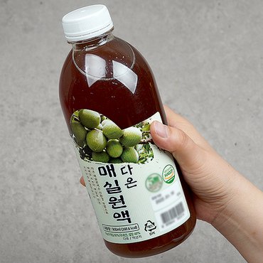 지투지샵 다온_무농약 매실원액 900ml x 4병