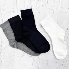 국산 13남자 데일리 무지중목양말1켤레 남자양말