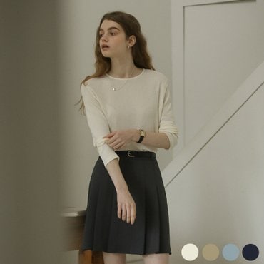 틸아이다이 Modal basic slim t-shirt[4color]
