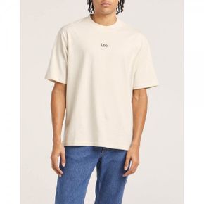 3895634 Lee Atlos Baggy Recycled Cotton Tee - Ecru