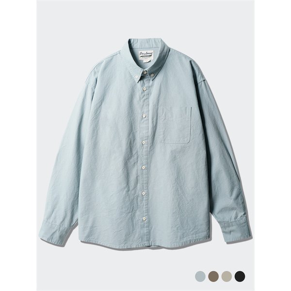 드리프트 옥스포드 셔츠 애쉬블루 JULS4753