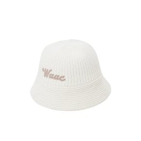 왁[WAAC]골프 (WGRCX24712WHX)Knit Bucket Hat